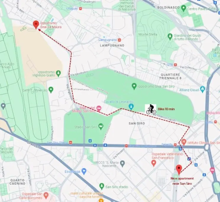 One Bedroom Apartment Near San Siro In Milan